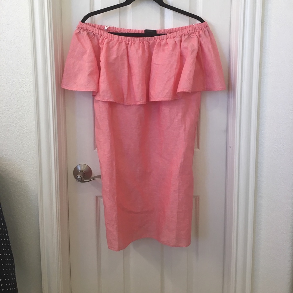 NWT JCrew off shoulder dress